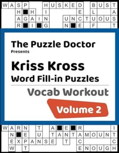 Kriss Kross Word Fill-In Puzzles