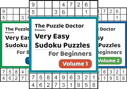 Very Easy Sudoku Puzzle Book Series