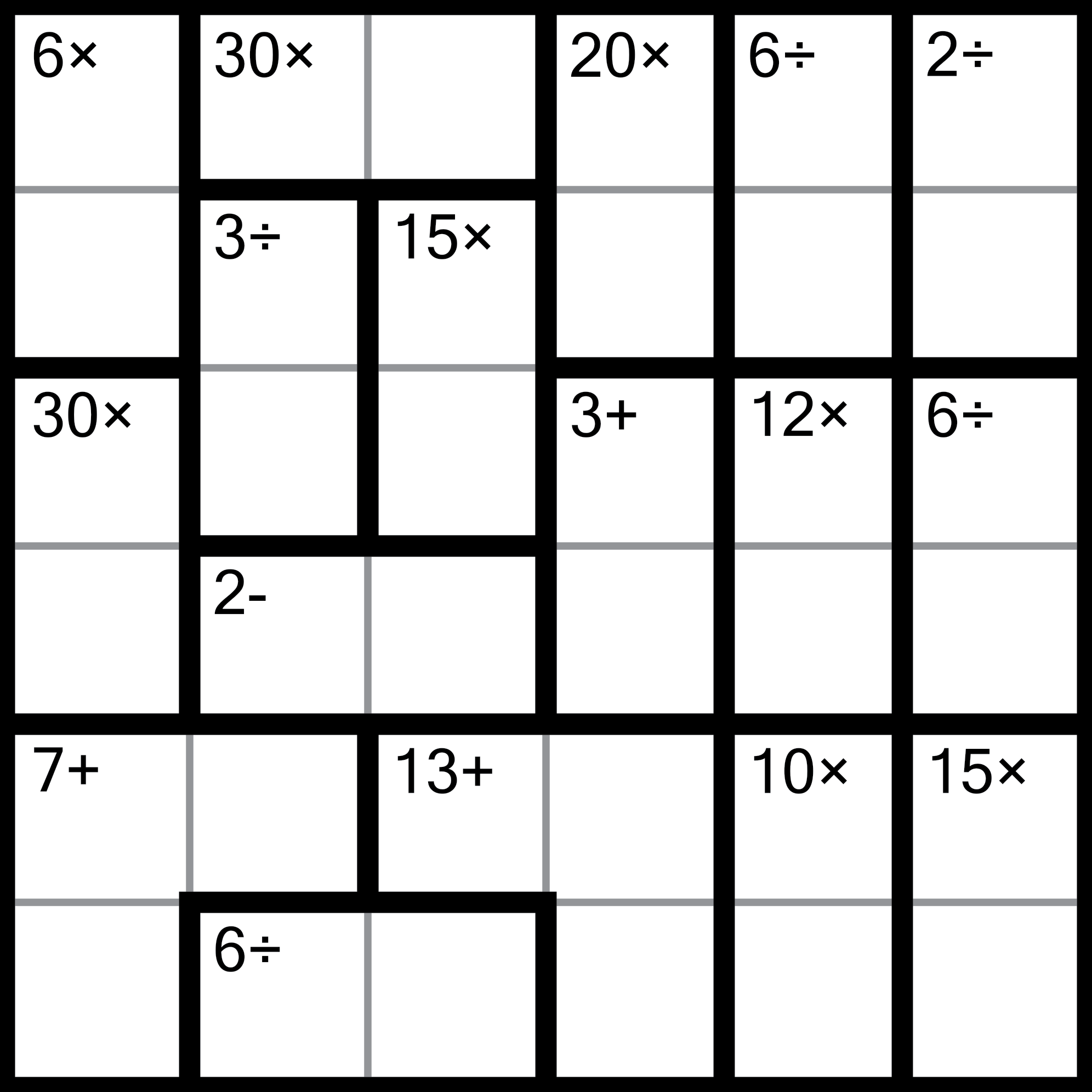 calcudoku example